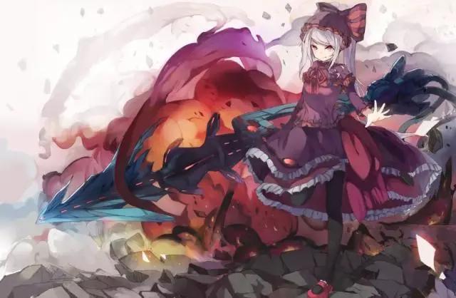 二次元笔记本壁纸：动漫少女美图，超卡哇伊！
