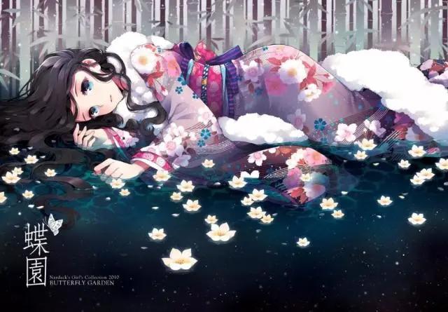 二次元笔记本壁纸：动漫少女美图，超卡哇伊！