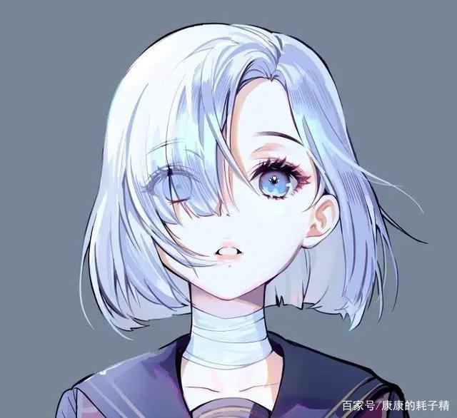 选择：30张女孩卡通头像
