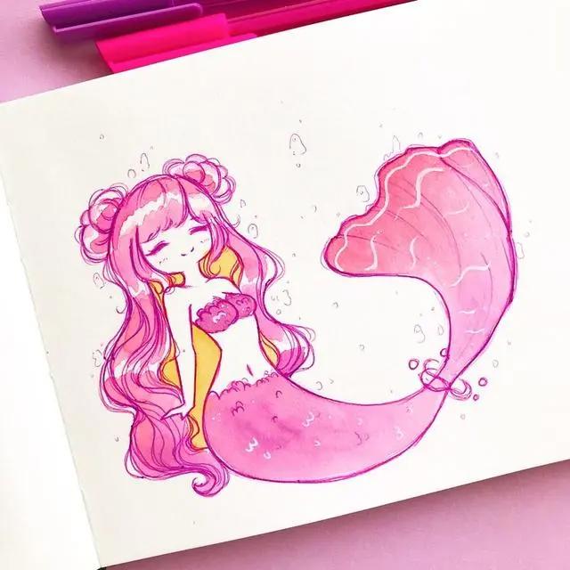 超可爱的q版动漫人物插画集，萌萌哒的小姐姐，每一张都超好看
