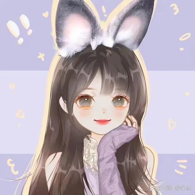 可爱漫画头像,用卡通画法记录点滴生活,简单美好又特别