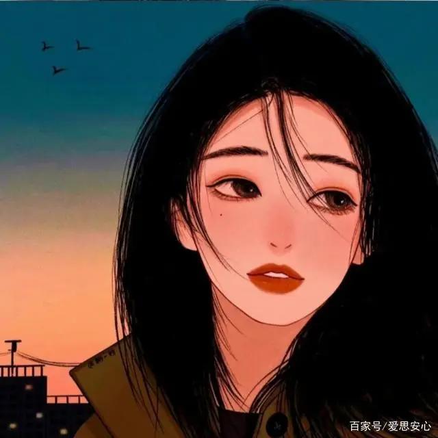 动漫人物头像可爱卡通头像简单高级头像