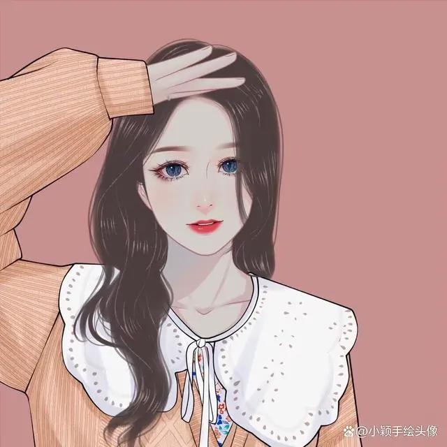 精致漫画头像，用精致手绘图片，记录努力生活的样子
