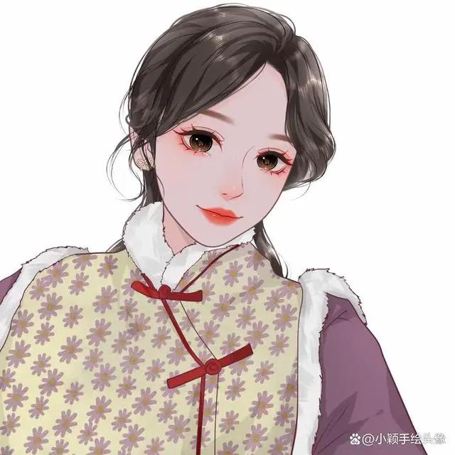 精致漫画头像,用精致手绘图片,记录努力生活的样子
