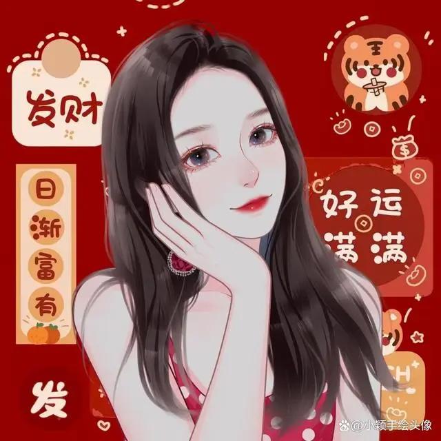 精致漫画头像,用精致手绘图片,记录努力生活的样子