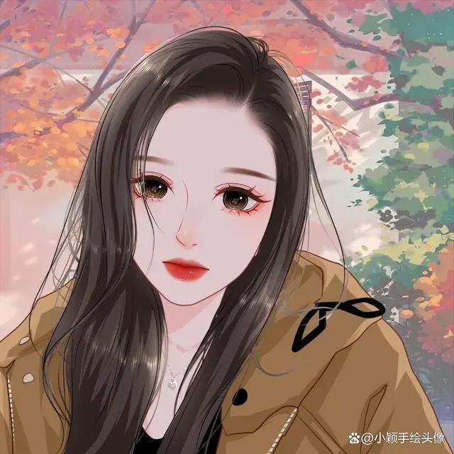精致漫画头像，用精致手绘图片，记录努力生活的样子
