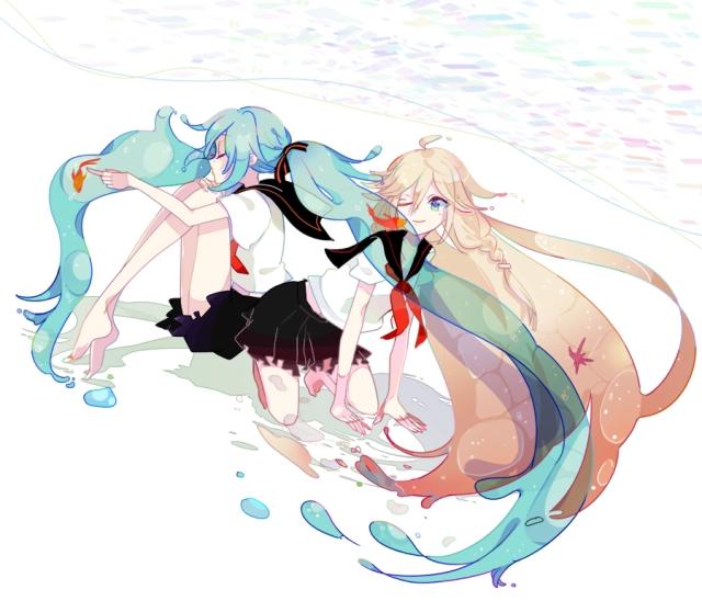 一组画风唯美华丽的日本动漫插画欣赏！来自多名作者的精美大作！