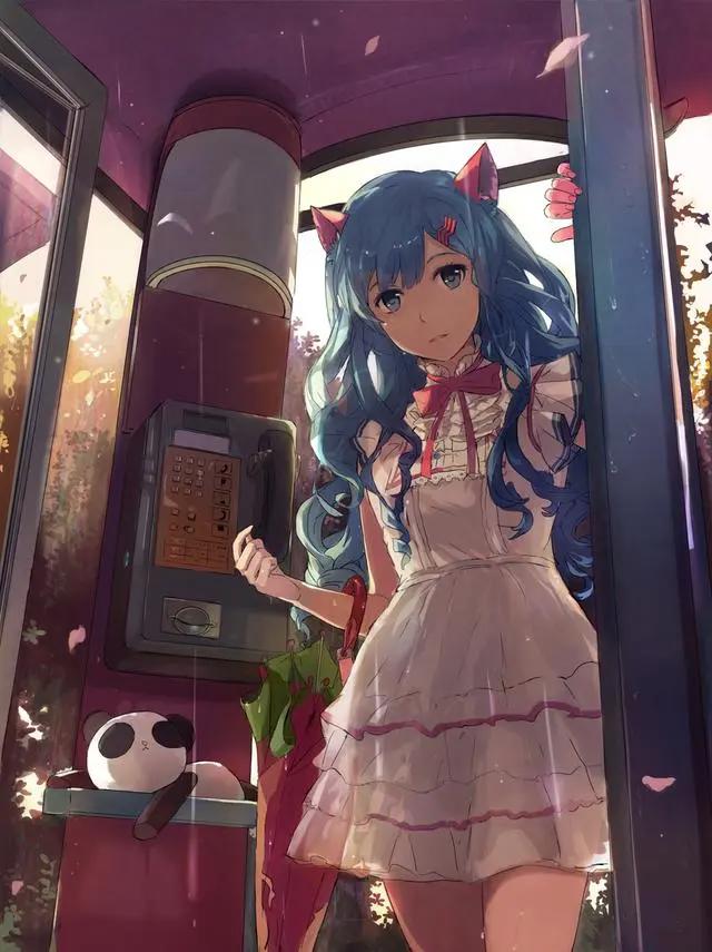 二次元动漫美图来袭：总有一张能戳中你，精选p站大神们的画作