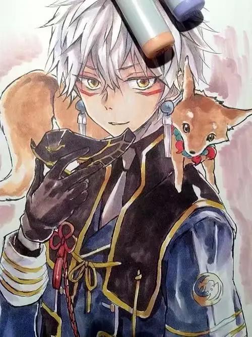 手绘动漫插画素材大全合集分享,清新甜美插画壁纸