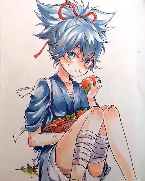 手绘动漫插画素材大全合集分享,清新甜美插画壁纸