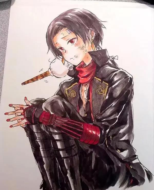 手绘动漫插画素材大全合集分享,清新甜美插画壁纸