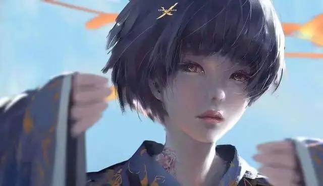手绘动漫插画素材大全合集分享,清新甜美插画壁纸