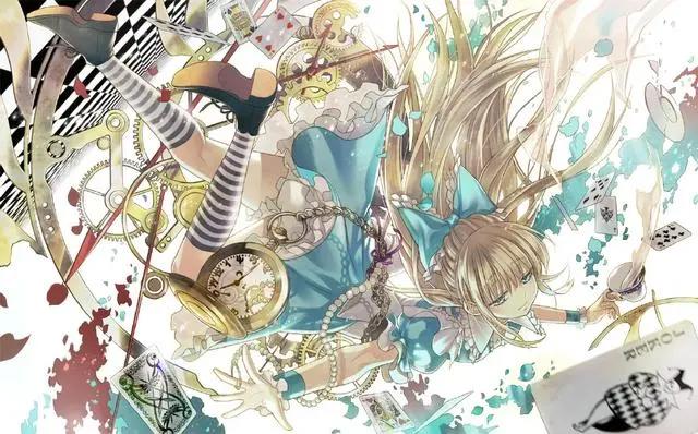 手绘动漫插画素材大全合集分享,清新甜美插画壁纸