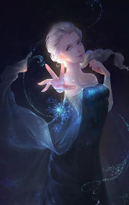 手绘动漫插画素材大全合集分享,清新甜美插画壁纸