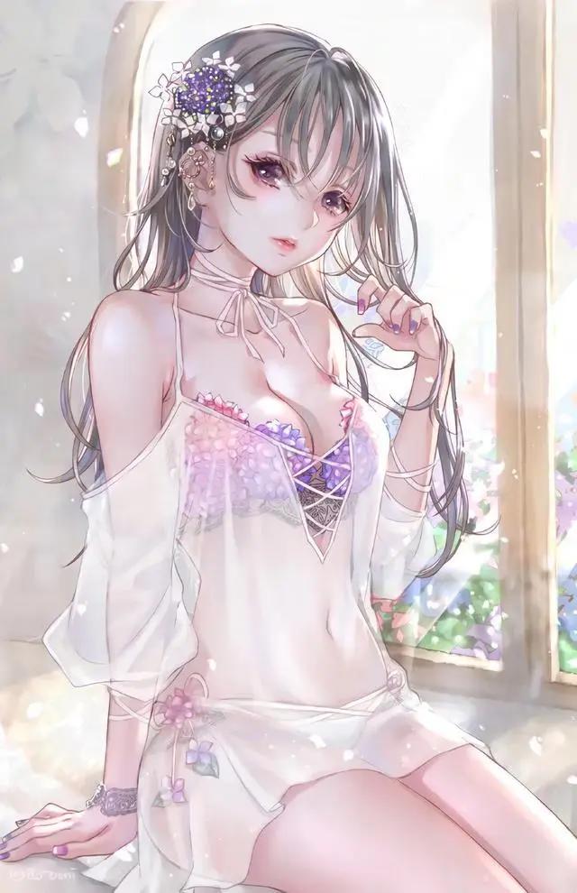 手绘动漫插画素材大全合集分享,清新甜美插画壁纸