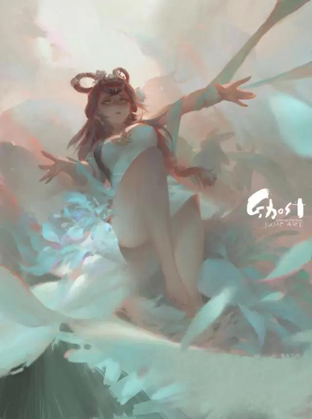 手绘动漫插画素材大全合集分享,清新甜美插画壁纸