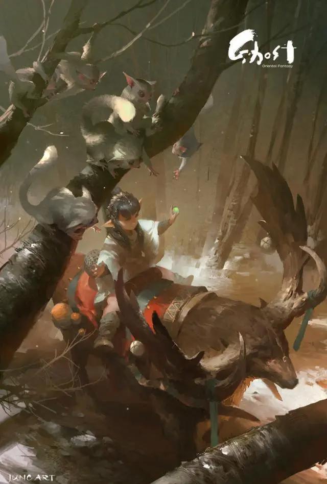 手绘动漫插画素材大全合集分享,清新甜美插画壁纸