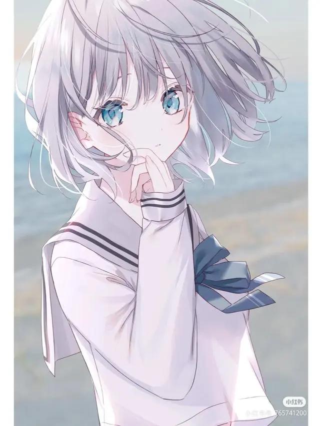日系动漫美少女头像，超可爱唯美，甜度已超标