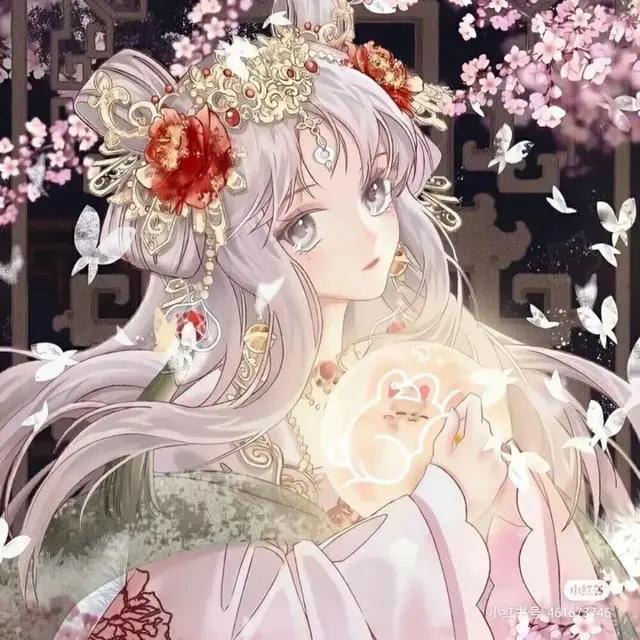 日系动漫美少女头像,超可爱唯美,甜度已超标