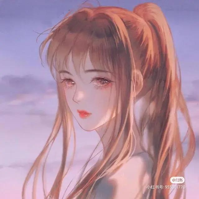 日系动漫美少女头像,超可爱唯美,甜度已超标