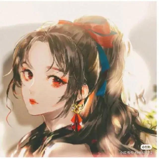 日系动漫美少女头像,超可爱唯美,甜度已超标