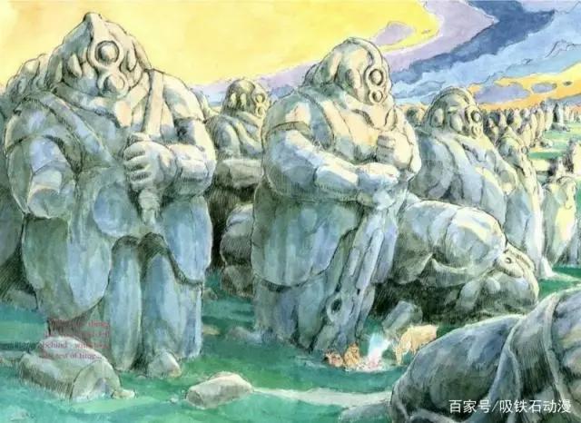 108张宫崎骏动画原画美图，有你最喜欢的波妞哦！