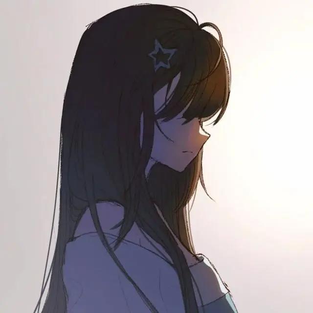 悲痛伤感动漫头像图片壁纸