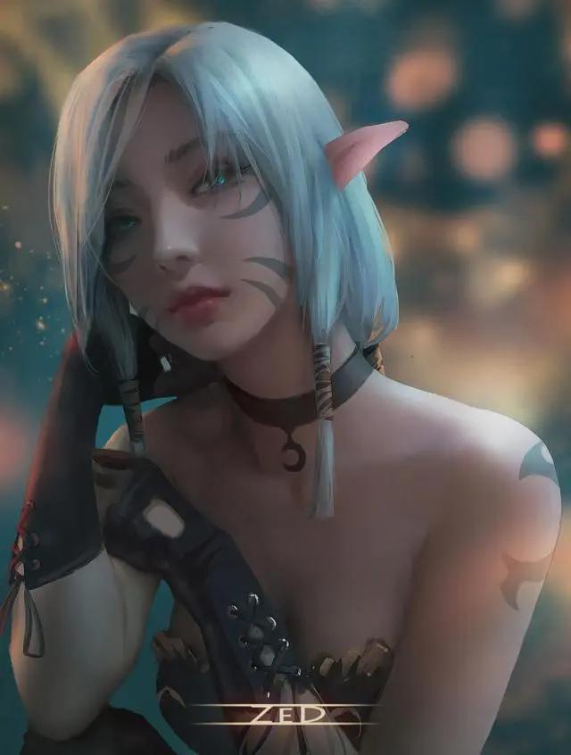 33张动漫少女集｜第353回；手机壁纸照片绘画图片绘写真