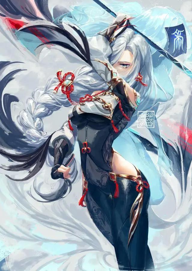 33张动漫少女集｜第353回；手机壁纸照片绘画图片绘写真