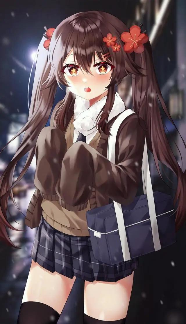 33张动漫少女集｜第353回；手机壁纸照片绘画图片绘写真