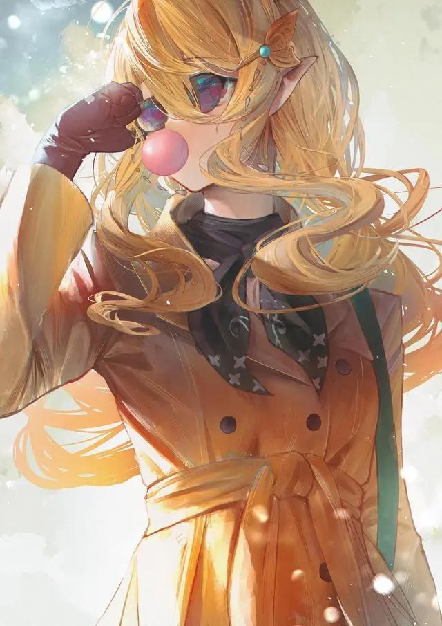 33张动漫少女集｜第353回；手机壁纸照片绘画图片绘写真