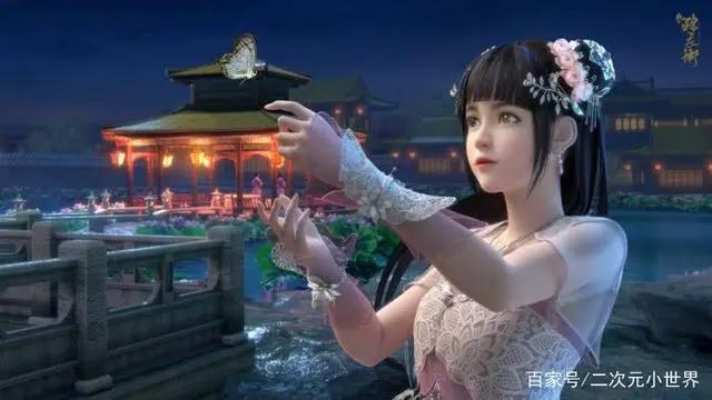 这些颜值无比惊艳的动漫美女，一个比一个美！