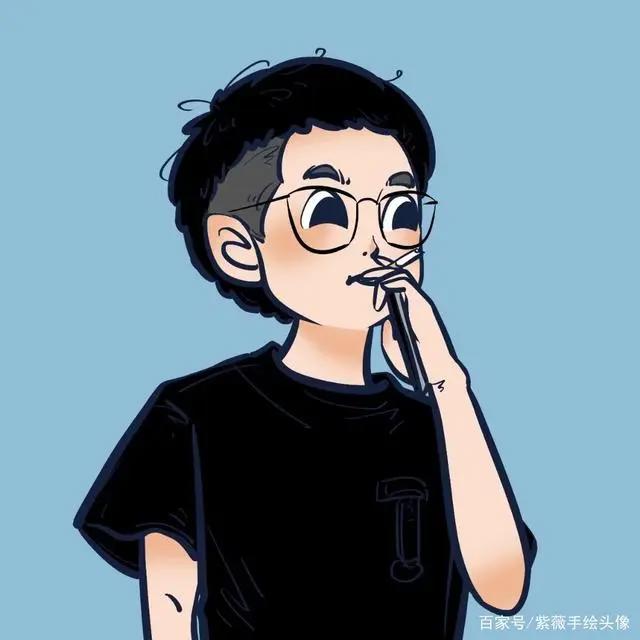 属于男生的卡通漫画头像，男人也可以很可爱