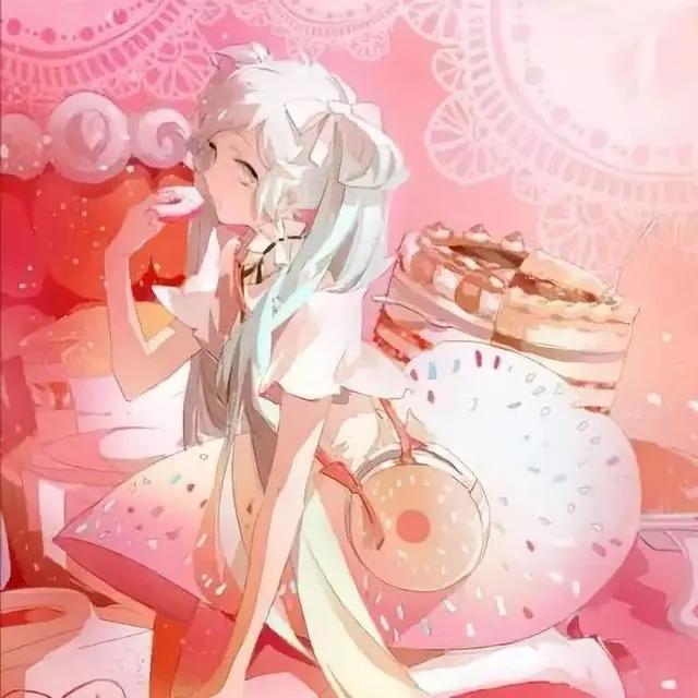 唯美风动漫女生头像:请你爱这个世界,也要爱我