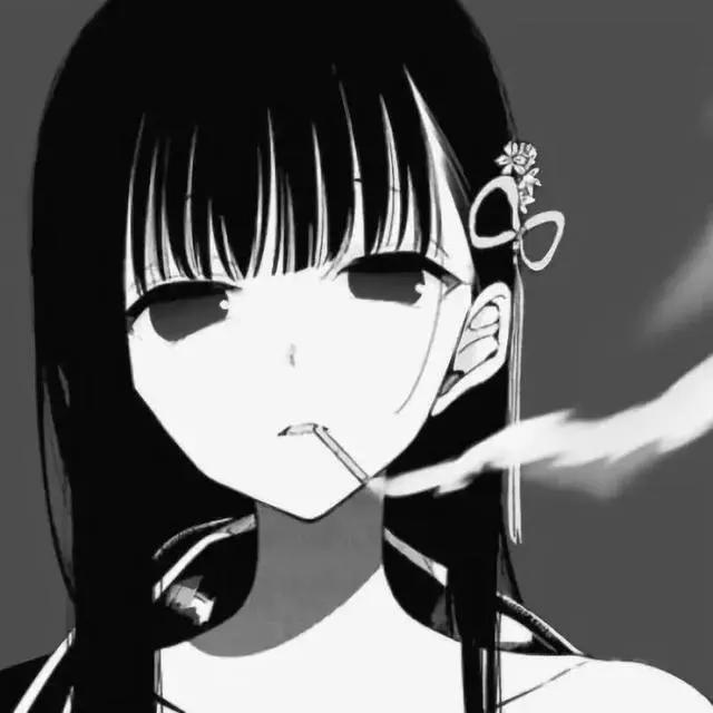 唯美风动漫女生头像：请你爱这个世界，也要爱我