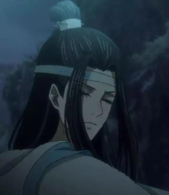 男生动漫头像｜无水印｜自截《魔道祖师》蓝忘机头像汇总
