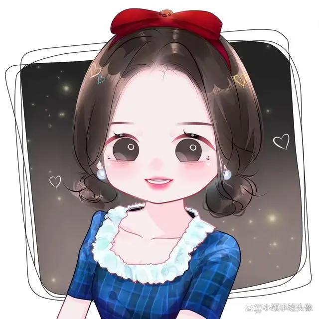 可爱动漫头像,让手绘丰富你的国庆假期,意义非凡