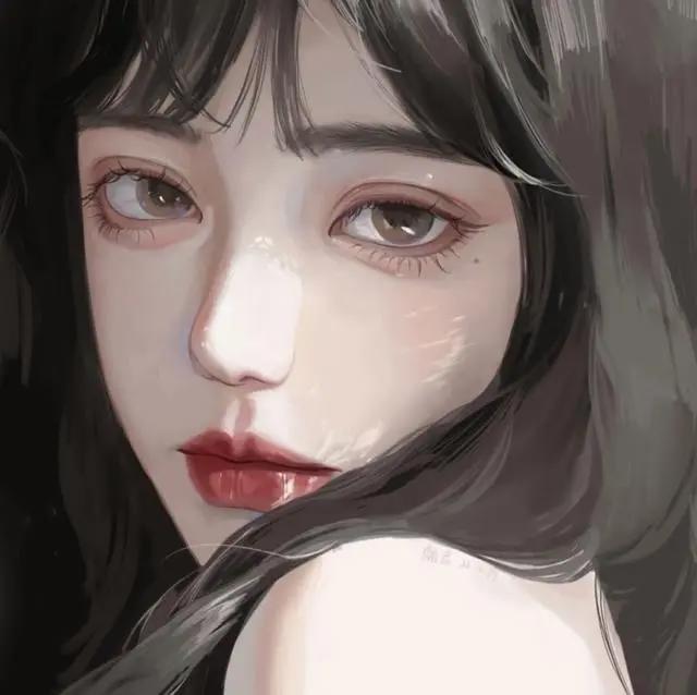 高级感满满的动漫女头
