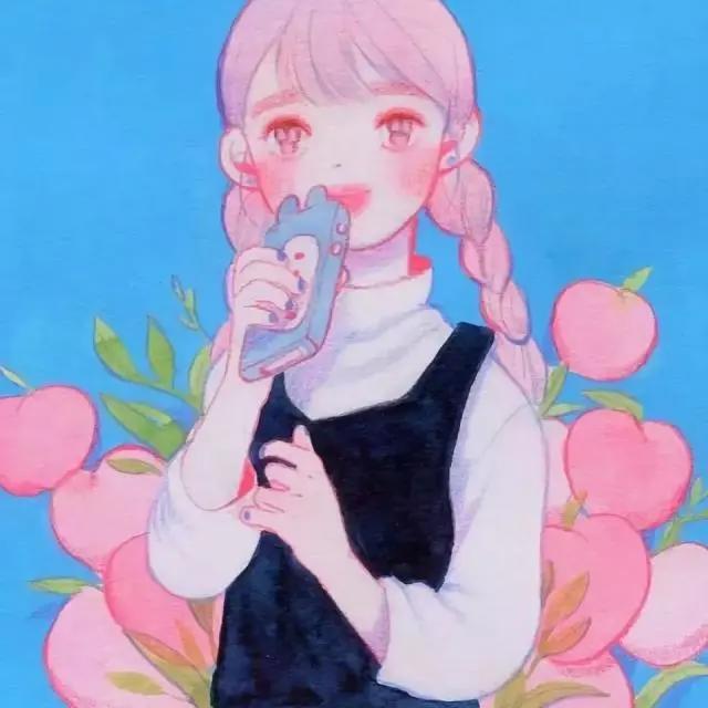 动漫女生头像｜阳光和你同在，就是我想要的未来