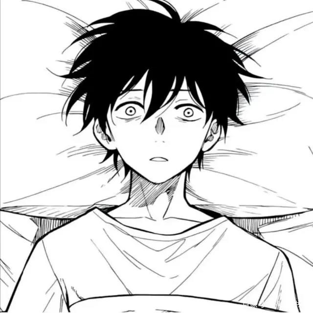黑白动漫男女生可爱头像
