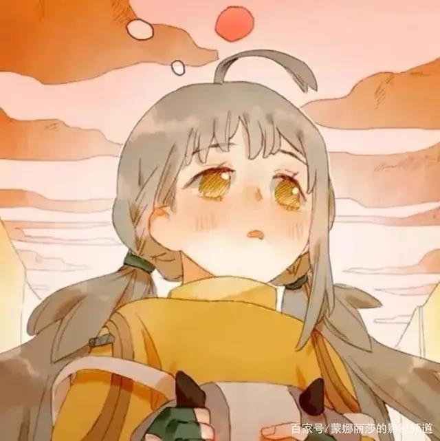 动漫女生头像清纯动人可爱日系少女唯美