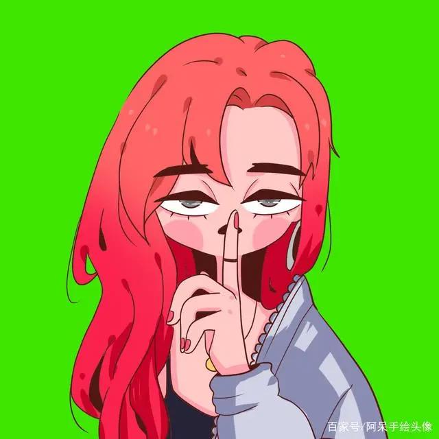 动漫风手绘头像，狂拽酷炫，秒变最靓的仔