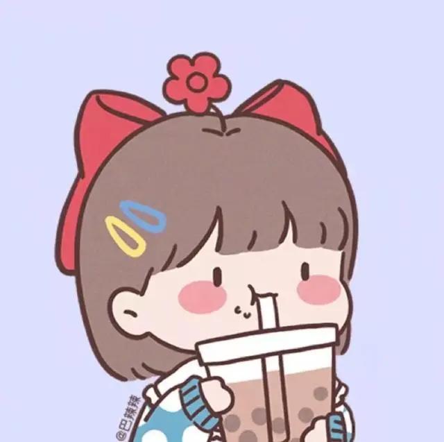 卡通动漫闺蜜头像
