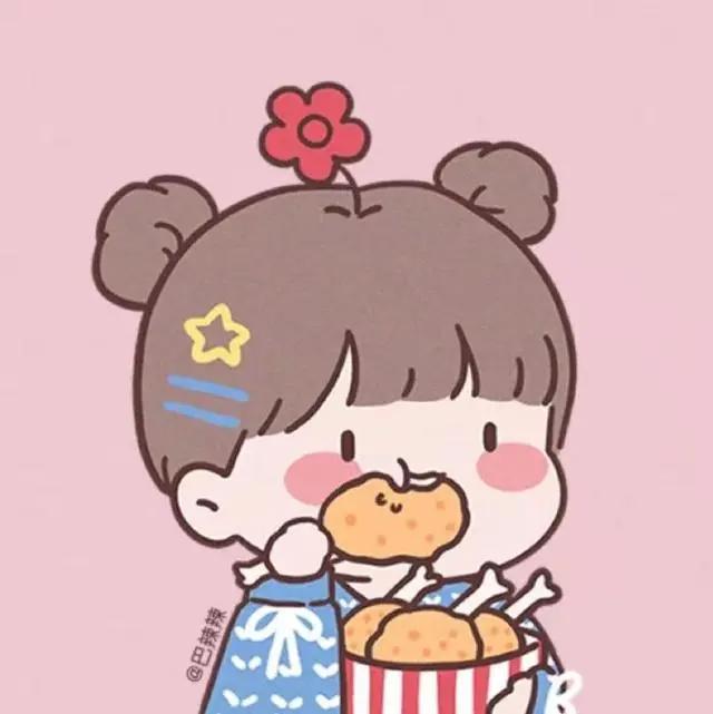 卡通动漫闺蜜头像