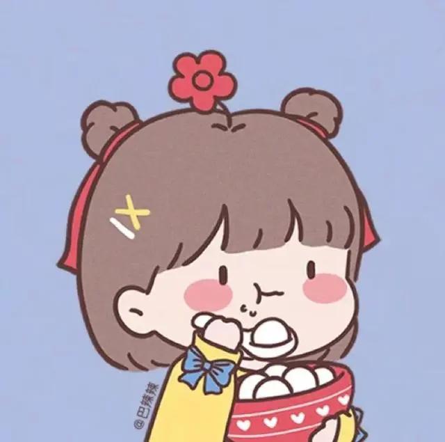 卡通动漫闺蜜头像