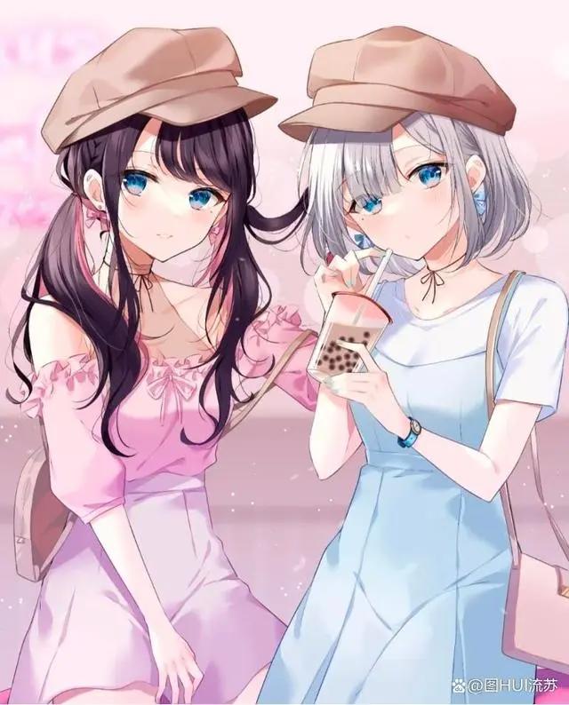 二次元动漫美少女头像壁纸