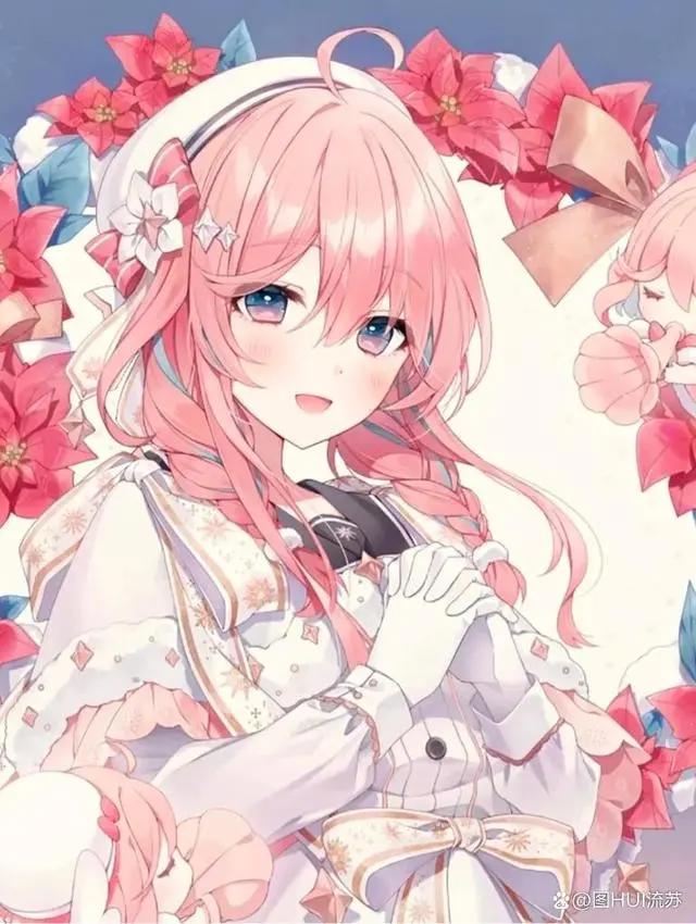 二次元动漫美少女头像壁纸
