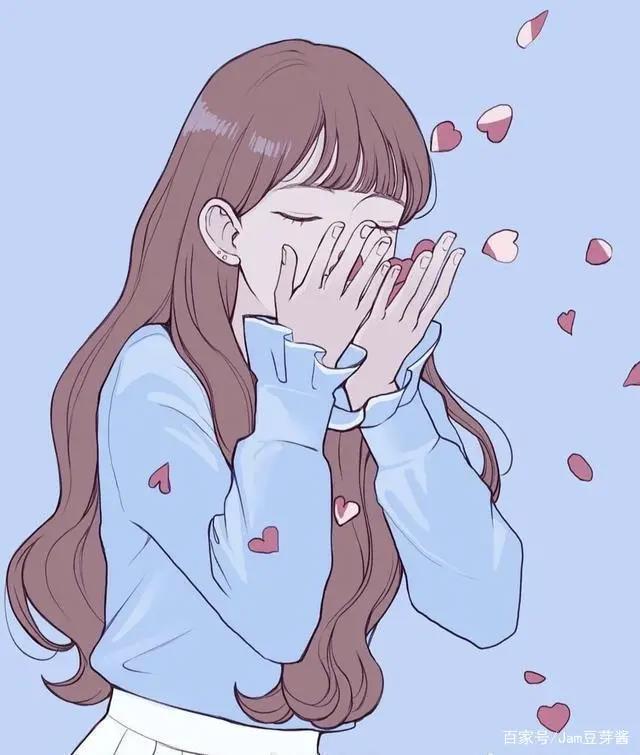 一组少女心十足的好看插画，很适合做卡通动漫头像哦！
