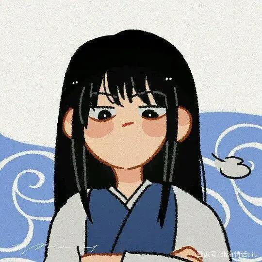 动漫情侣头像丨人生最大的快乐，莫过于你一直在我身边