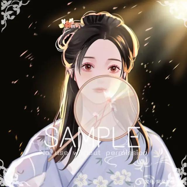 动漫手绘女生头像系列，快设计一个专属头像吧